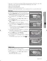 Preview for 97 page of Samsung DVD-SH873 User Manual