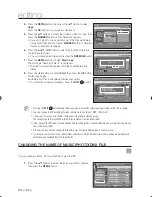 Preview for 98 page of Samsung DVD-SH873 User Manual