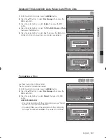 Preview for 101 page of Samsung DVD-SH873 User Manual