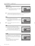 Preview for 42 page of Samsung DVD-SH873M User Manual