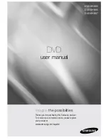 Samsung DVD-SH893 User Manual preview