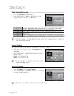 Preview for 70 page of Samsung DVD-SH893 User Manual