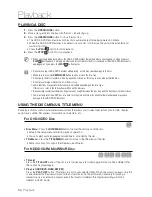 Preview for 54 page of Samsung DVD-SH893M User Manual