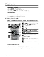 Preview for 60 page of Samsung DVD-SH893M User Manual