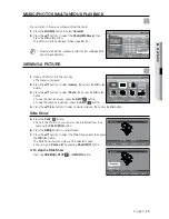 Preview for 65 page of Samsung DVD-SH893M User Manual