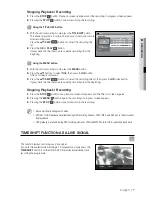 Preview for 77 page of Samsung DVD-SH893M User Manual