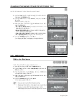 Preview for 99 page of Samsung DVD-SH893M User Manual