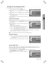 Preview for 39 page of Samsung DVD-SH895M User Manual