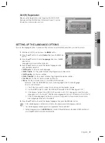 Preview for 41 page of Samsung DVD-SH895M User Manual