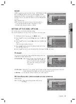 Preview for 43 page of Samsung DVD-SH895M User Manual