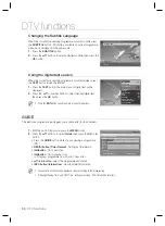 Preview for 50 page of Samsung DVD-SH895M User Manual