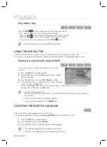 Preview for 56 page of Samsung DVD-SH895M User Manual