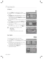 Preview for 62 page of Samsung DVD-SH895M User Manual