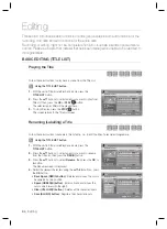 Preview for 84 page of Samsung DVD-SH895M User Manual