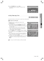 Preview for 85 page of Samsung DVD-SH895M User Manual