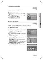 Preview for 91 page of Samsung DVD-SH895M User Manual