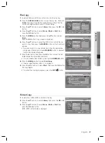 Preview for 97 page of Samsung DVD-SH895M User Manual