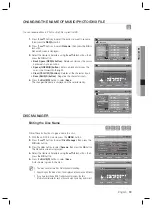 Preview for 99 page of Samsung DVD-SH895M User Manual