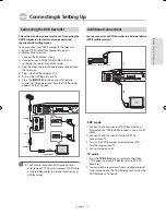 Предварительный просмотр 17 страницы Samsung DVD-SR150M Instruction Manual