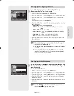 Предварительный просмотр 31 страницы Samsung DVD-SR150M Instruction Manual