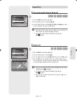 Предварительный просмотр 47 страницы Samsung DVD-SR150M Instruction Manual