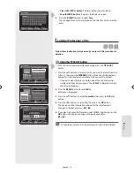 Предварительный просмотр 75 страницы Samsung DVD-SR150M Instruction Manual