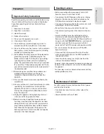 Preview for 3 page of Samsung DVD-SR270M User Manual