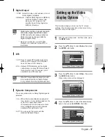 Preview for 37 page of Samsung DVD-TR520 Instruction Manual