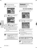 Preview for 60 page of Samsung DVD-TR520 Instruction Manual