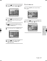 Preview for 67 page of Samsung DVD-TR520 Instruction Manual