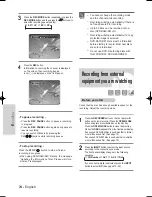 Preview for 74 page of Samsung DVD-TR520 Instruction Manual