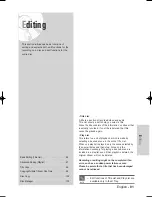 Preview for 81 page of Samsung DVD-TR520 Instruction Manual