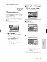 Preview for 89 page of Samsung DVD-TR520 Instruction Manual