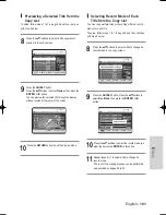 Preview for 101 page of Samsung DVD-TR520 Instruction Manual