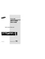 Samsung DVD-V17000N Instruction Manual preview