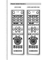 Предварительный просмотр 2 страницы Samsung DVD-V340 Instruction Manual