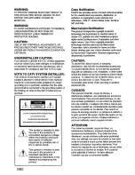 Preview for 2 page of Samsung DVD-V3650 Instruction Manual