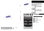 Samsung DVD-V5450 Service Manual preview