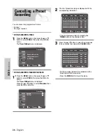 Preview for 36 page of Samsung DVD-V5450 User Manual