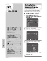 Preview for 42 page of Samsung DVD-V5450 User Manual