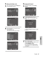 Preview for 47 page of Samsung DVD-V5450 User Manual