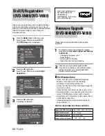 Preview for 48 page of Samsung DVD-V5450 User Manual