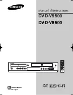 Preview for 87 page of Samsung DVD-V5500 Instruction Manual