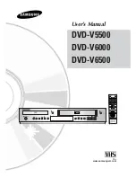 Samsung DVD-V5500 User Manual preview