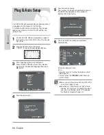 Preview for 16 page of Samsung DVD-V5500 User Manual