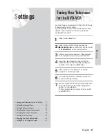 Preview for 17 page of Samsung DVD-V5500 User Manual