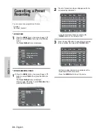 Preview for 36 page of Samsung DVD-V5500 User Manual