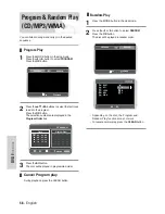 Preview for 58 page of Samsung DVD-V5500 User Manual