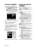 Preview for 168 page of Samsung DVD-V5600 User Manual