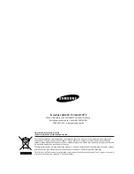 Preview for 173 page of Samsung DVD-V5600 User Manual